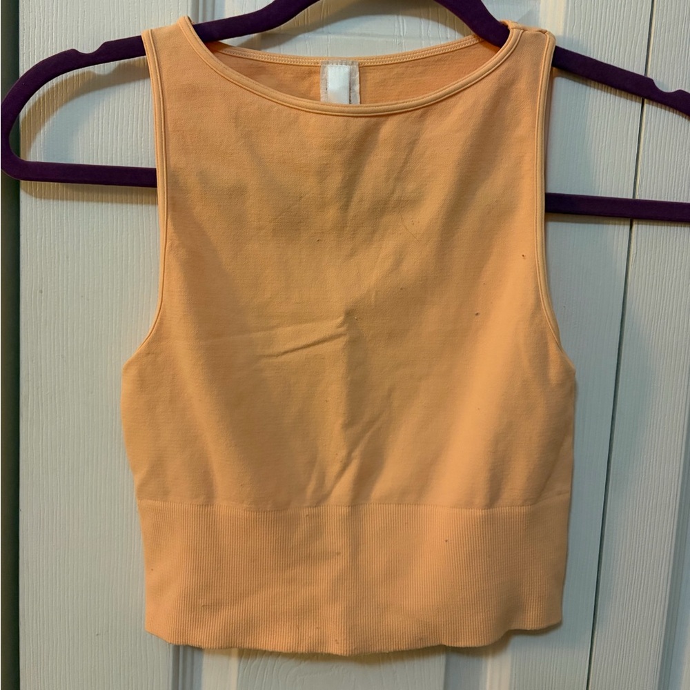 Nikibiki Light Orange Smooth Tank Top